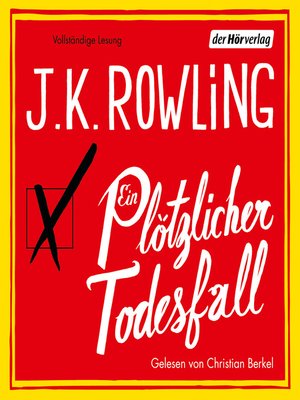 Ein plötzlicher Todesfall - Audiobook